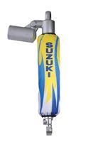 2008 QuadRacer R450 Tribal Front Shock Covers - Yellow