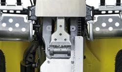 2008 QuadSport Z400 Rear Shock Link Skid Plate