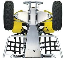 2008 QuadSport Z400 Full Length Aluminum Skid Plate