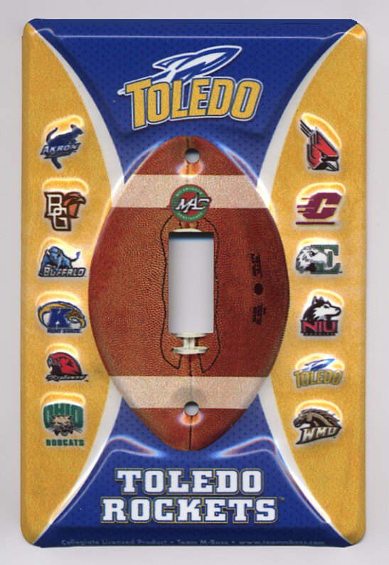 Toledo Rockets Wall Switch Plate