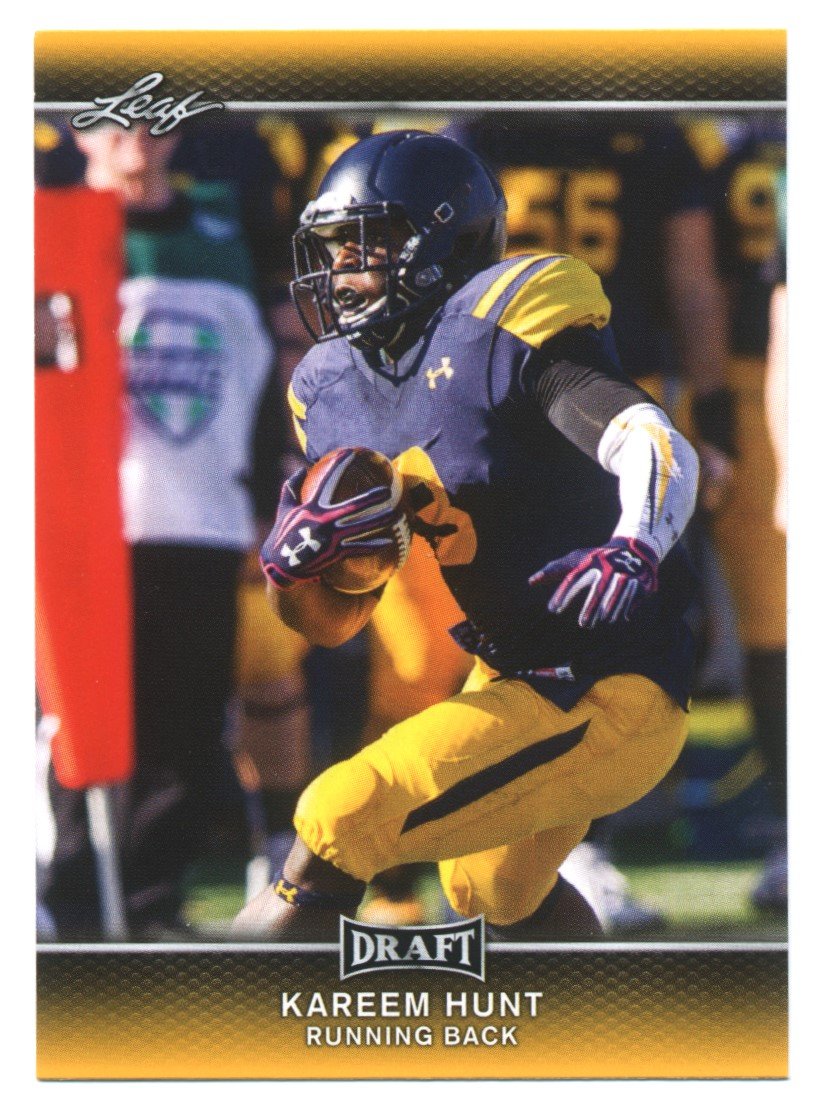 Kareem Hunt 2017 Leaf #46