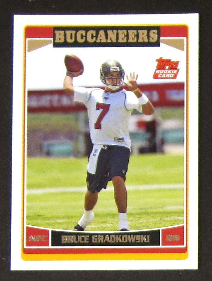Bruce Gradkowski 2006 Topps #321 Rookie Card