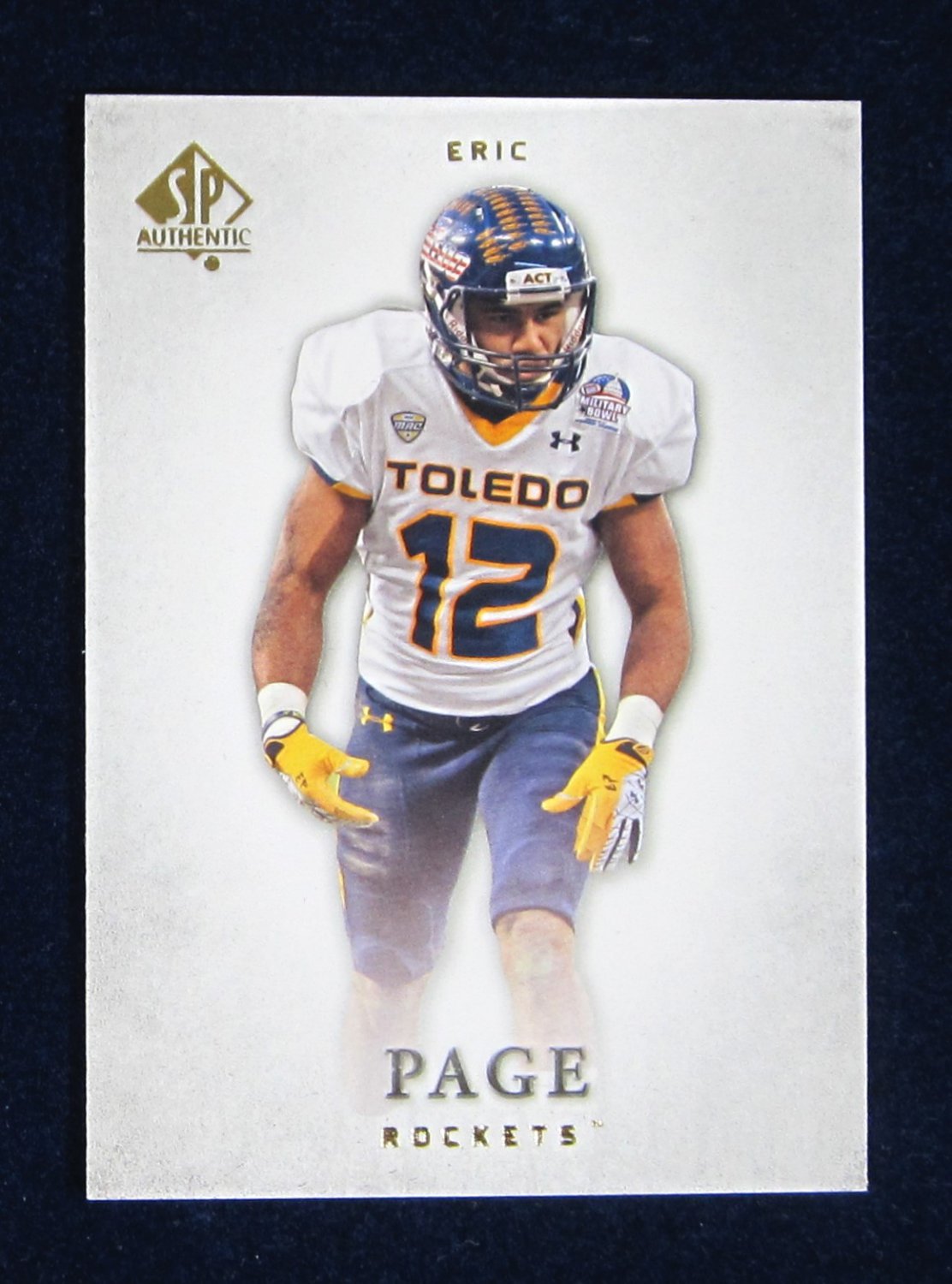 Eric Page 2012 SP Authentic #91