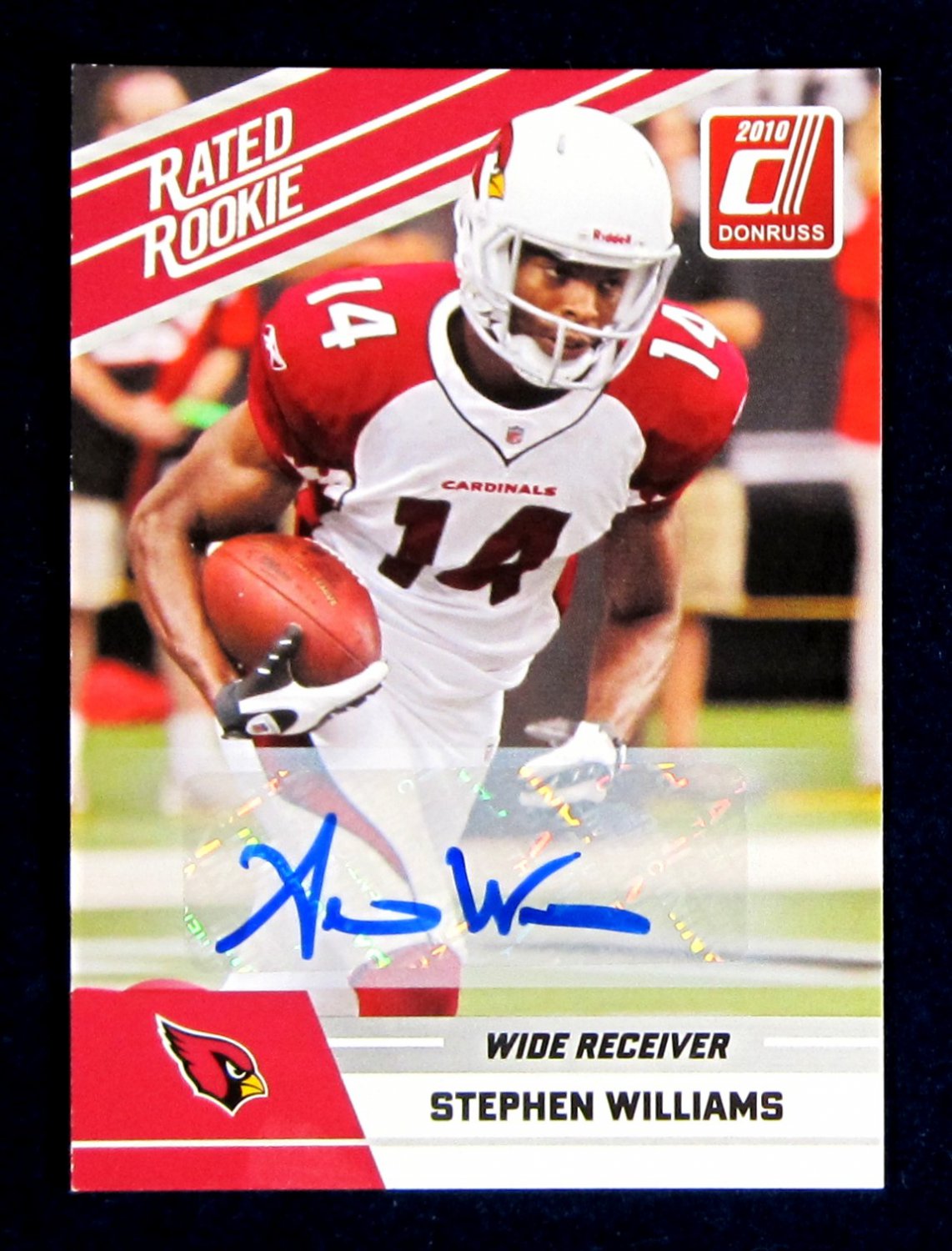 Stephen Williams Autograph 2010 Donruss Rated Rookie #92