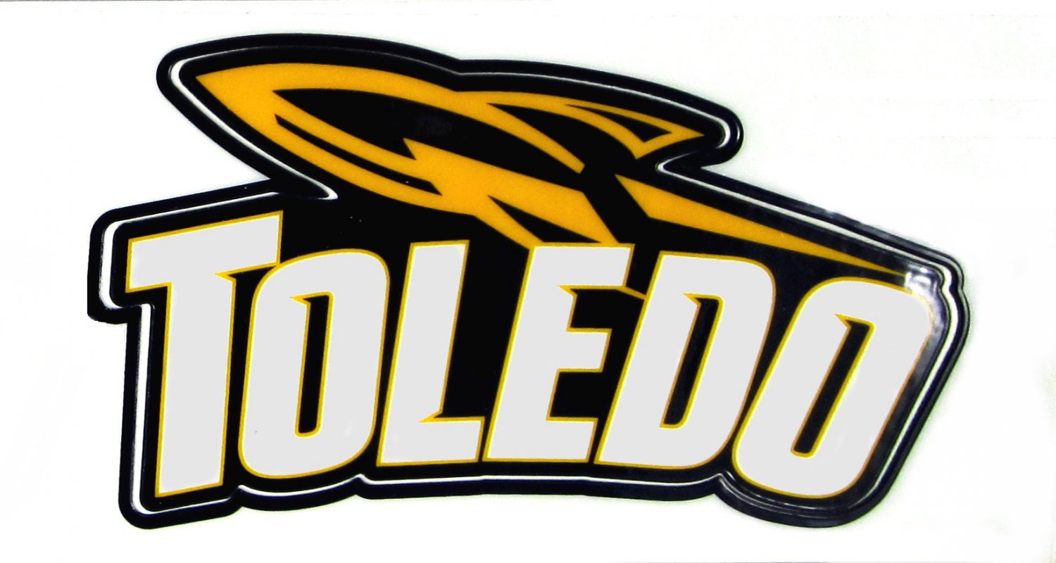 Toledo athletic logo vinyl sticker