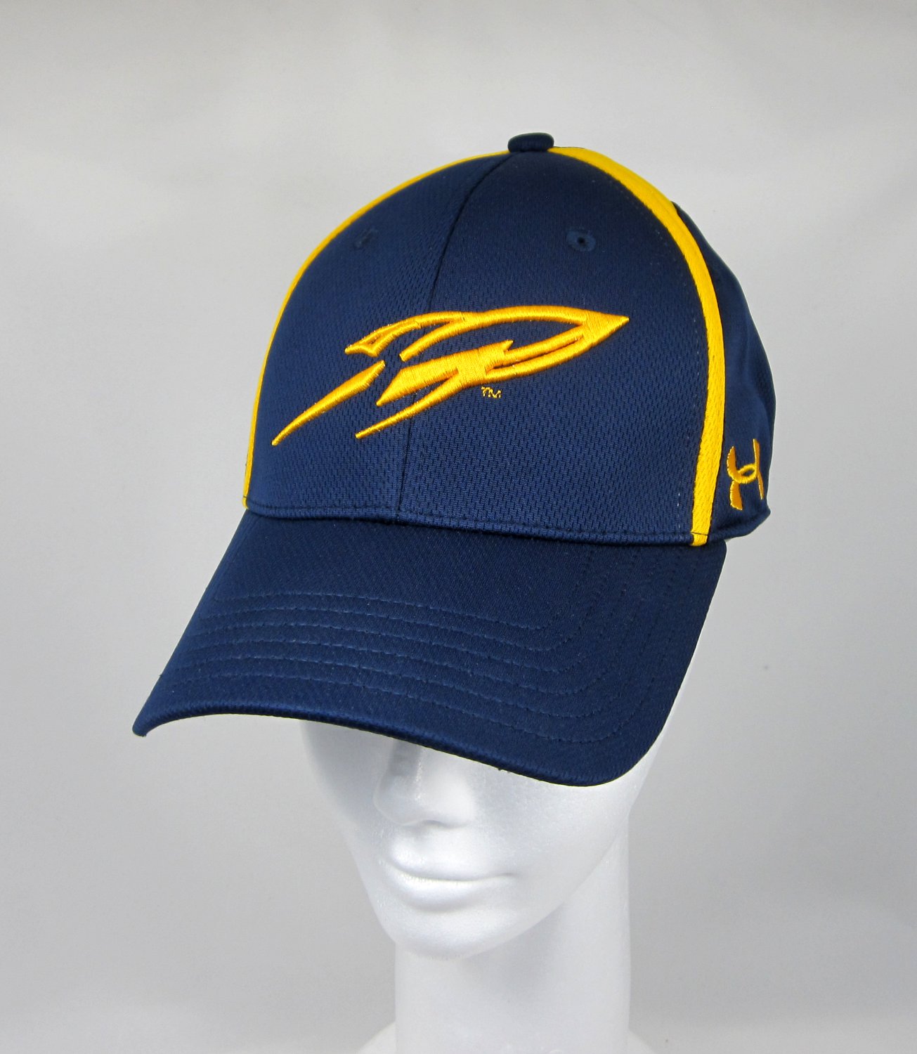 Blue and Gold UA Rocket Logo Cap - Fitted 'M'