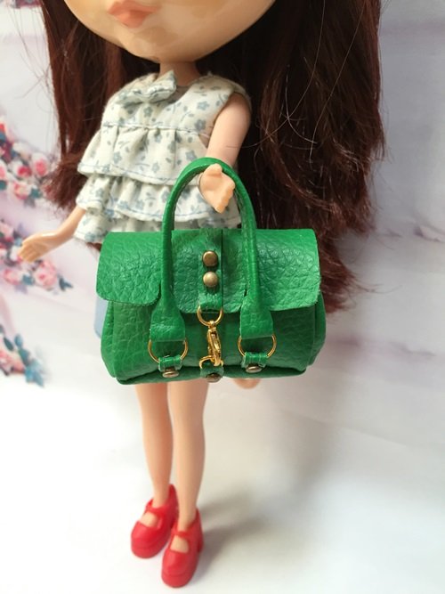 Green Fashion Handbag for Blythe/Barbie/Pullip/Licca Doll