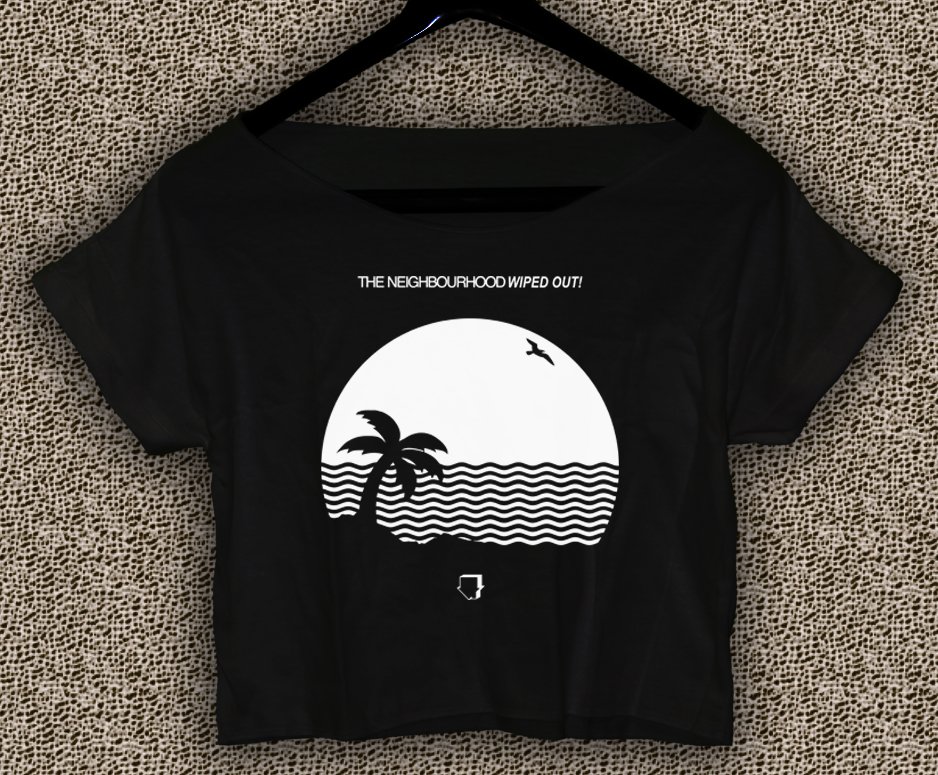THE NEIGHBOURHOOD Wiped Out House Album Shirt THE NEIGHBOURHOOD Crop Top 01