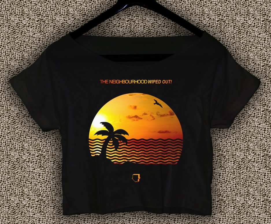 THE NEIGHBOURHOOD Wiped Out House Album Shirt THE NEIGHBOURHOOD Crop Top 02