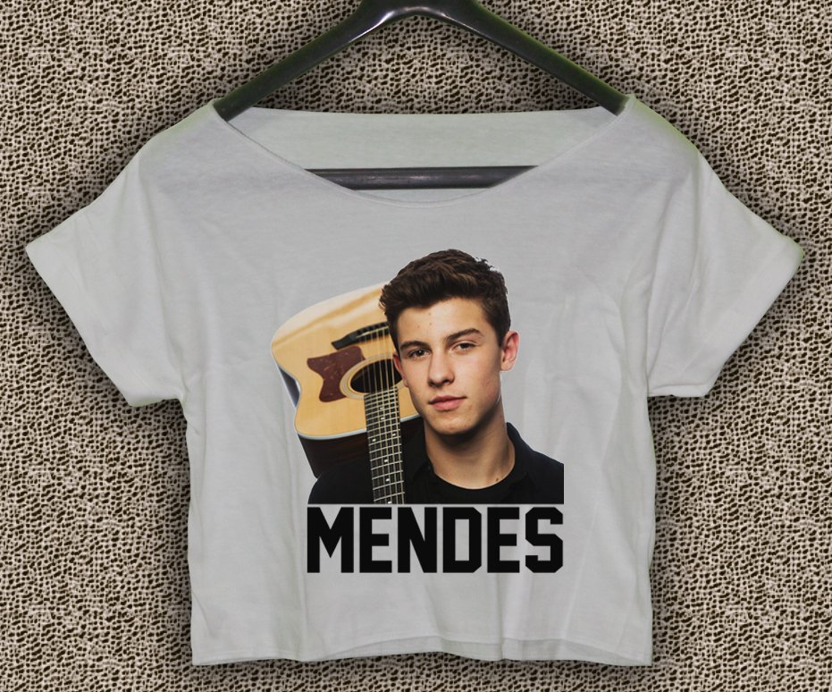Shawn Mendes T-shirt Shawn Mendes Crop Top Shawn Mendes Crop Tee SM#01