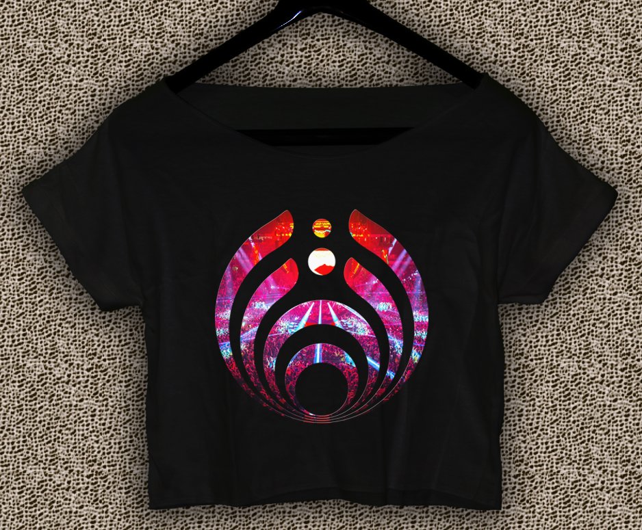 Bassnectar T-shirt Bassnectar Crop Top Bassnectar Crop Tee BSN#01