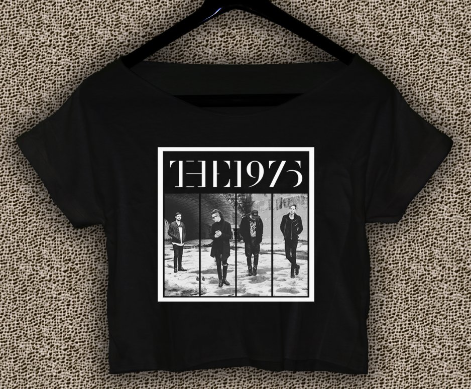 The 1975 Band T-shirt The 1975 Band Crop Top The 1975 Band Crop Tee 75#01