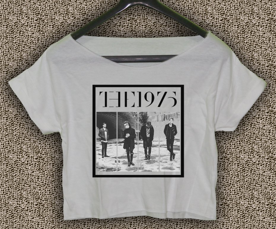 The 1975 Band T-shirt The 1975 Band Crop Top The 1975 Band Crop Tee 75#02