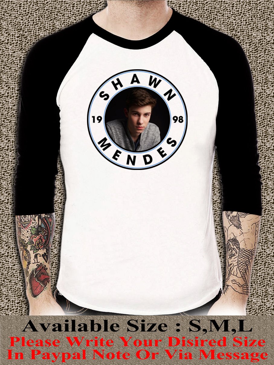 Shawn Mendes Shirt Shawn Mendes Unisex Adults Tshirt Any Size SMR#001