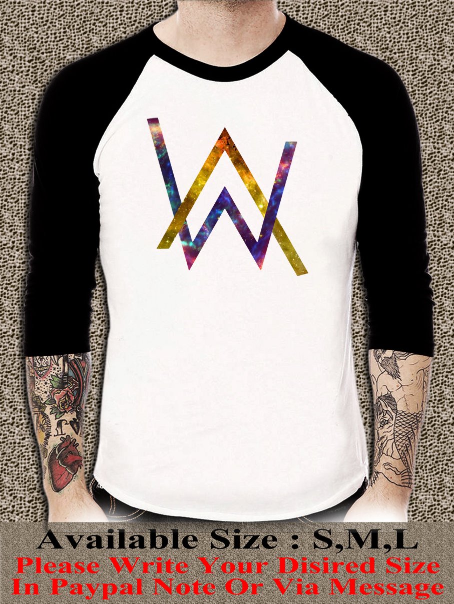 Electronic Music DJ Tee Divine Comedy Alan Walker Faded Logo Unisex Adults T-shirt AWR#01