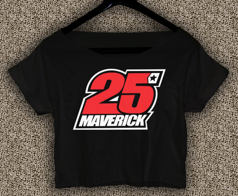 Maverick Vinales 25 Yamaha MotoGP T-shirt Maverick Vinales Crop Top Maverick Vinales Crop Tee #02