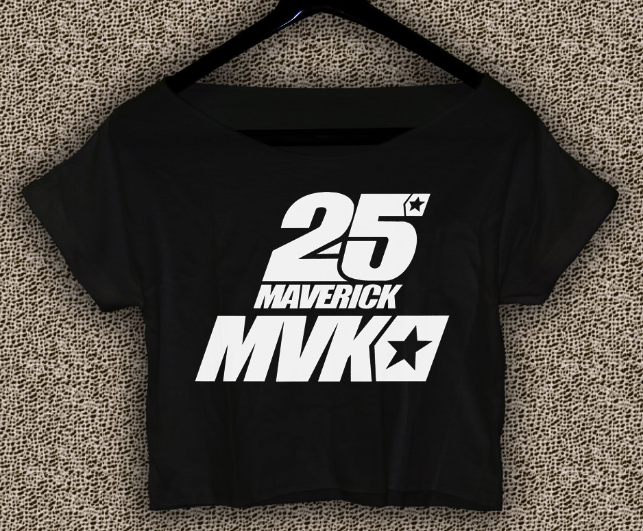 Maverick Vinales 25 Yamaha MotoGP T-shirt Maverick Vinales Crop Top Maverick Vinales Crop Tee #05
