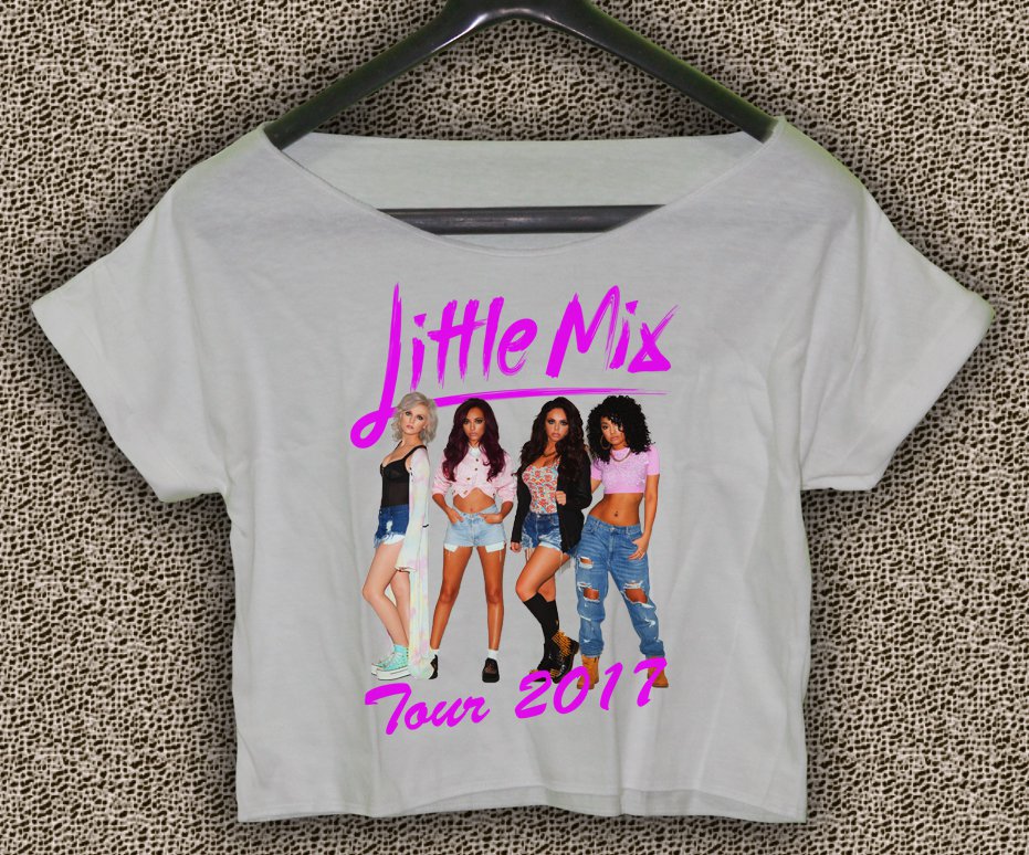 Little mix Tour 2017 T-shirt Little mix Tour 2017 Crop Top Little mix Crop Tee LM#02