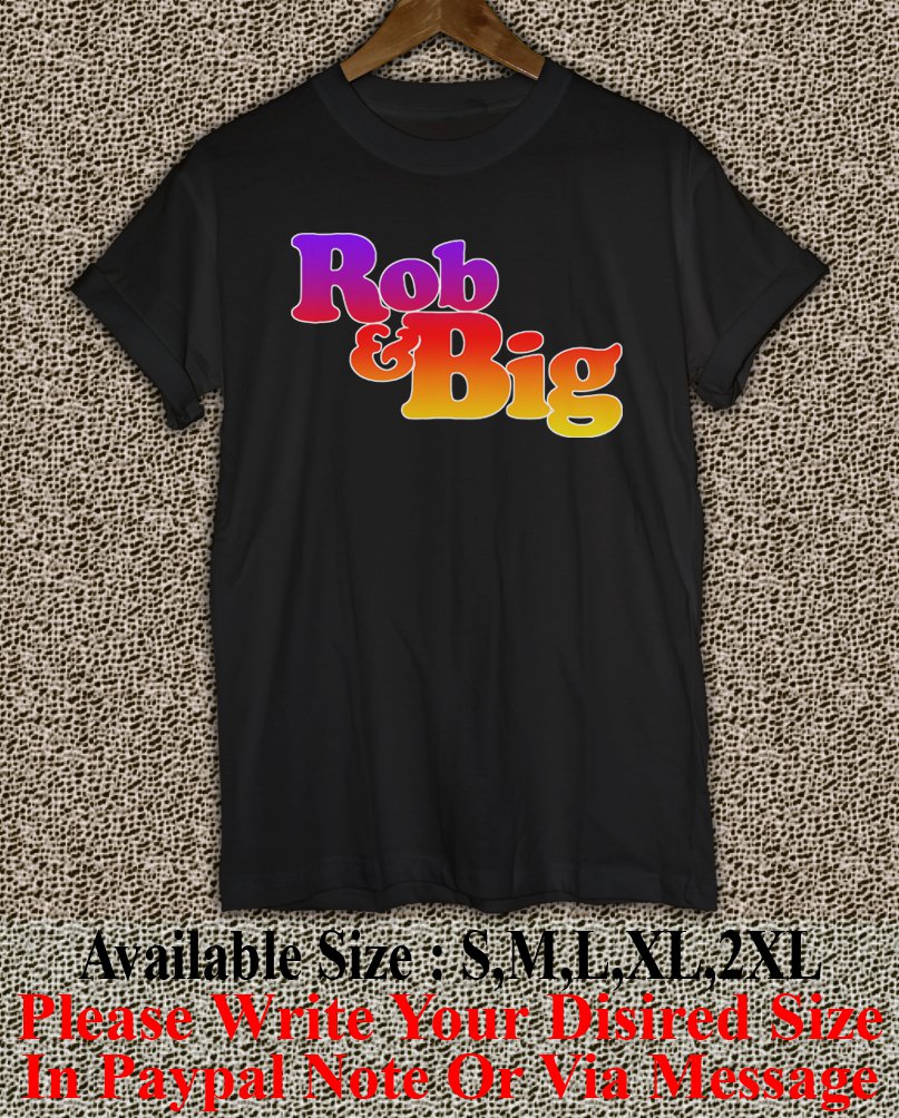 Rob & Big star Christopher Boykin' U.S. Navy Big Black UFC Logo Men's T-Shirt RB03
