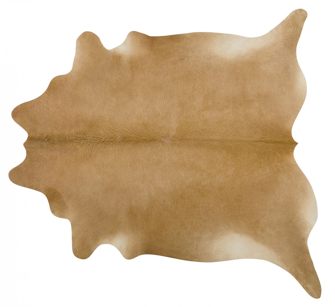 Brazilian Palomino Cowhide Rug Cow Hide Area Rugs - Size XL