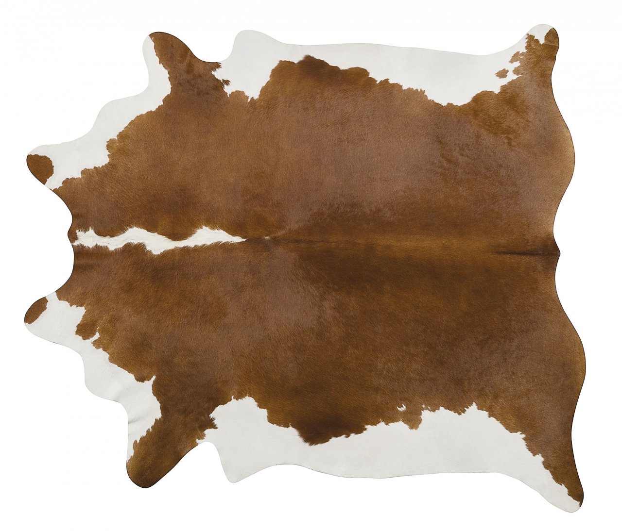 Hereford Brazilian Cowhide Rug Cow Hide Area Rugs Leather - Size XL