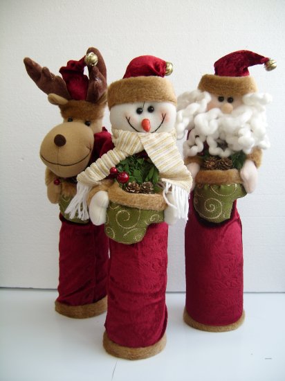 X'mas wine casing