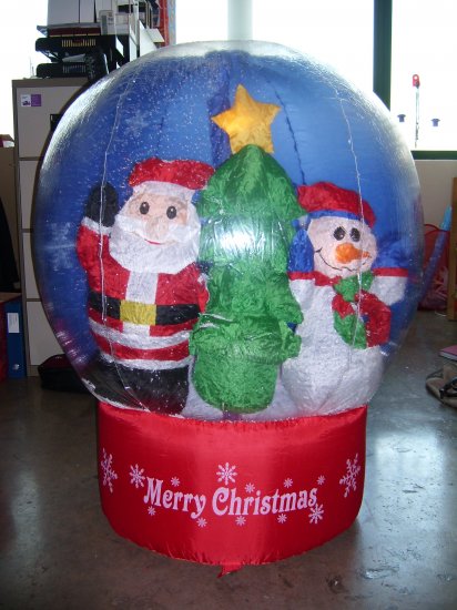 Christmas decoration inflatable ball