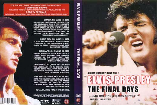 Elvis - The Final Days DVD