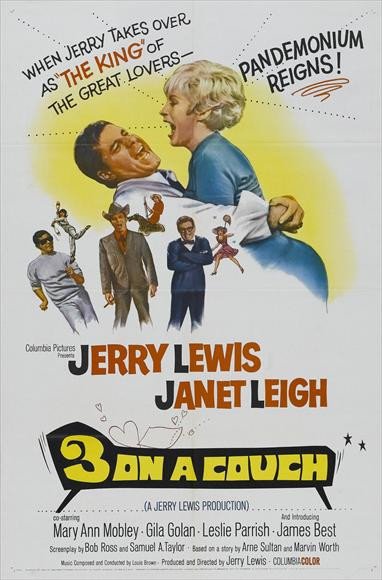 Three On A Couch (1966) - Jerry Lewis DVD