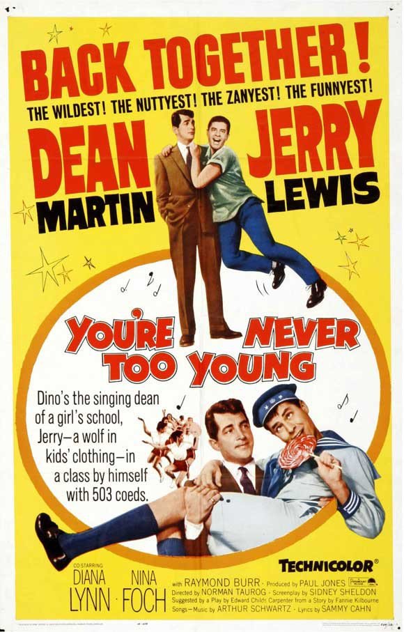 You´re Never Too Young (1955) - Jerry Lewis DVD