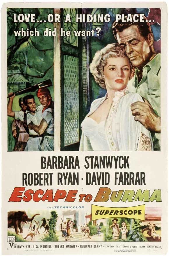 Escape To Burma (1955) - Barbara Stanwyck DVD
