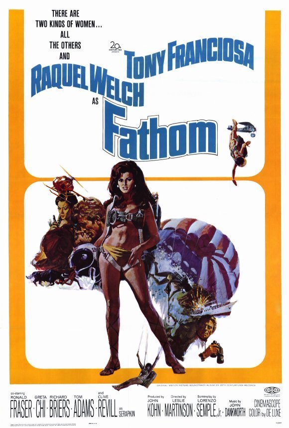 Fathom (1967) - Raquel Welch DVD