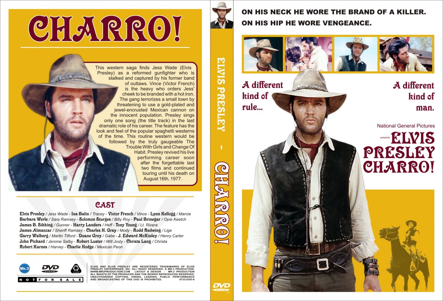 Charro (1969) - Elvis Presley Uncut DVD