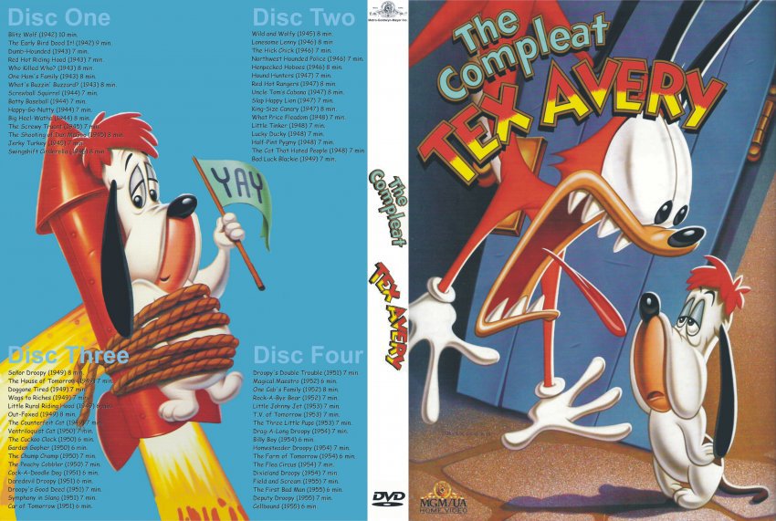 Tex Avery - The Compleat Tex Avery - 3 DVD Set