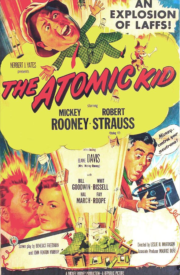 The Atomic Kid (1954) - Mickey Rooney DVD
