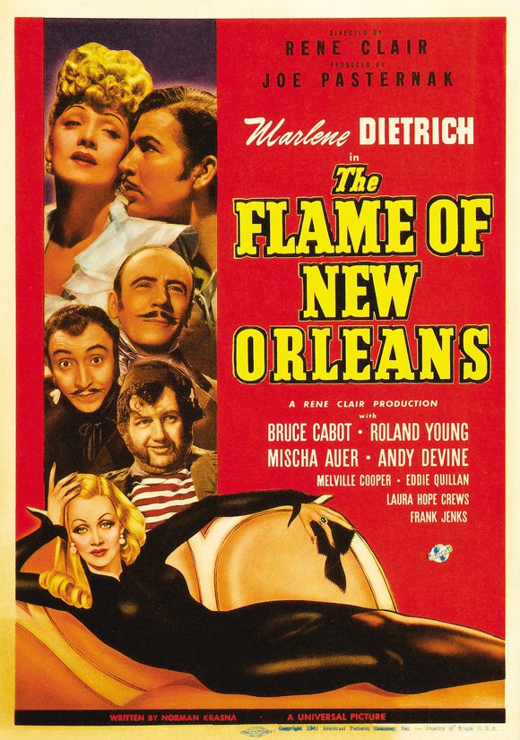 The Flame Of New Orleans (1941) - Marlene Dietrich DVD