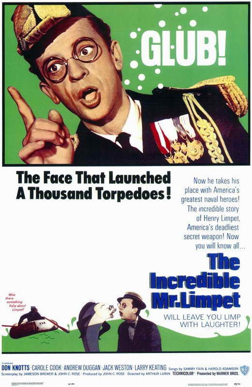 The Incredible Mr. Limpet (1964) - Don Knotts DVD