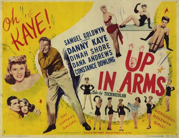 Up In Arms (1944) - Danny Kaye DVD