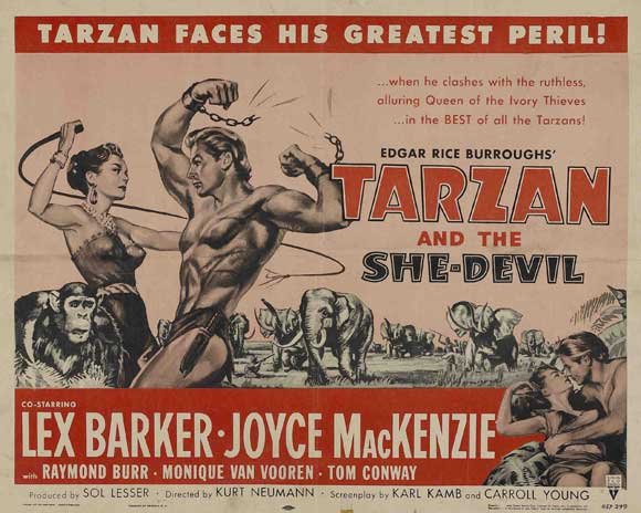 Tarzan And The She-Devil (1953) - Lex Barker DVD