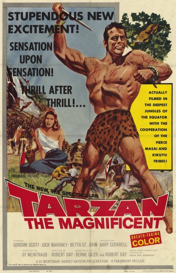 Tarzan The Magnificent (1960) - Gordon Scott DVD