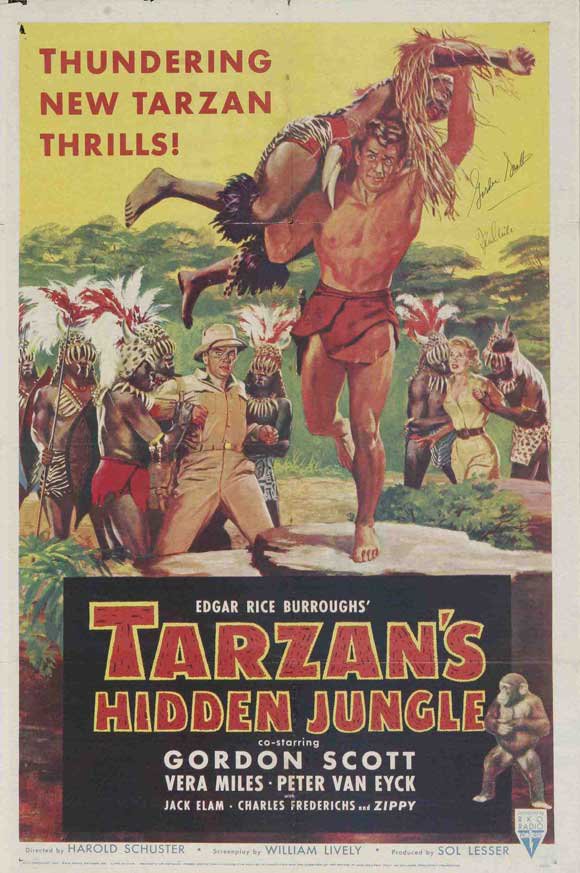 Tarzan´s Hidden Jungle (1955) - Gordon Scott DVD