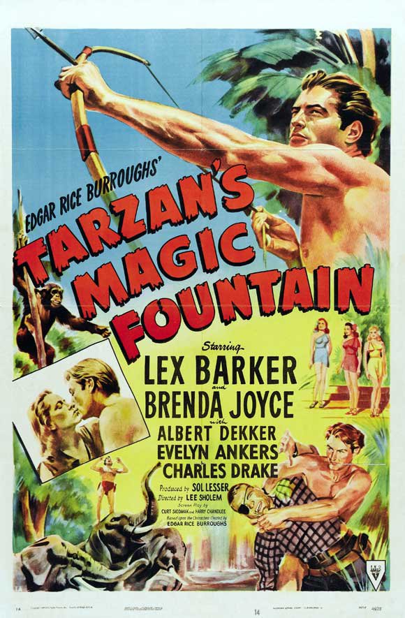 Tarzan´s Magic Fountain (1949) - Lex Barker DVD