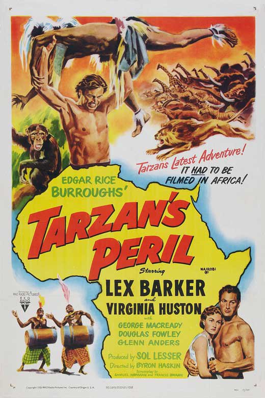 Tarzan´s Peril (1951) - Lex Barker DVD