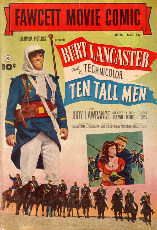 Ten Tall Men (1951) - Burt Lancaster DVD