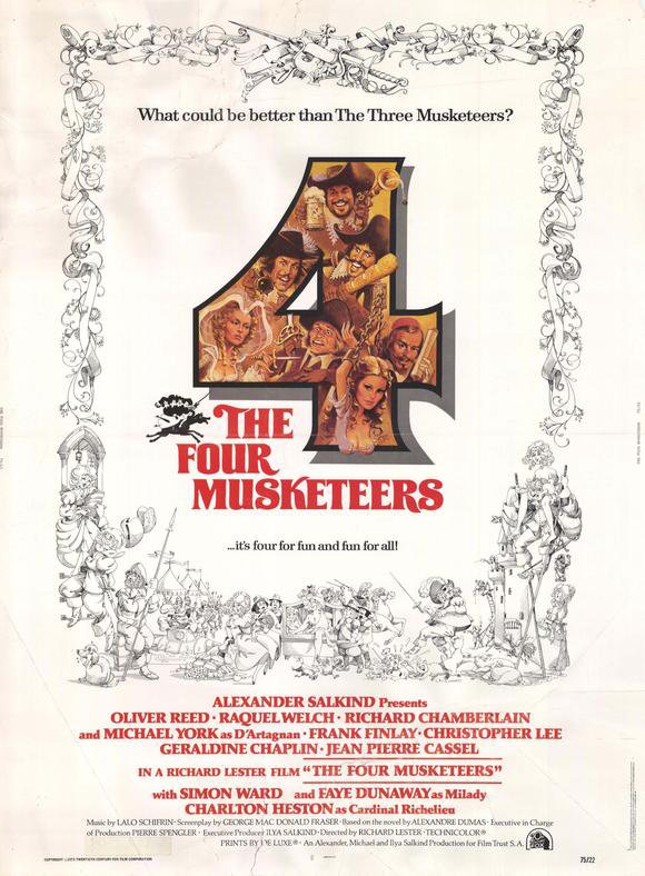 The Four Musketeers (1975) - Michael York DVD