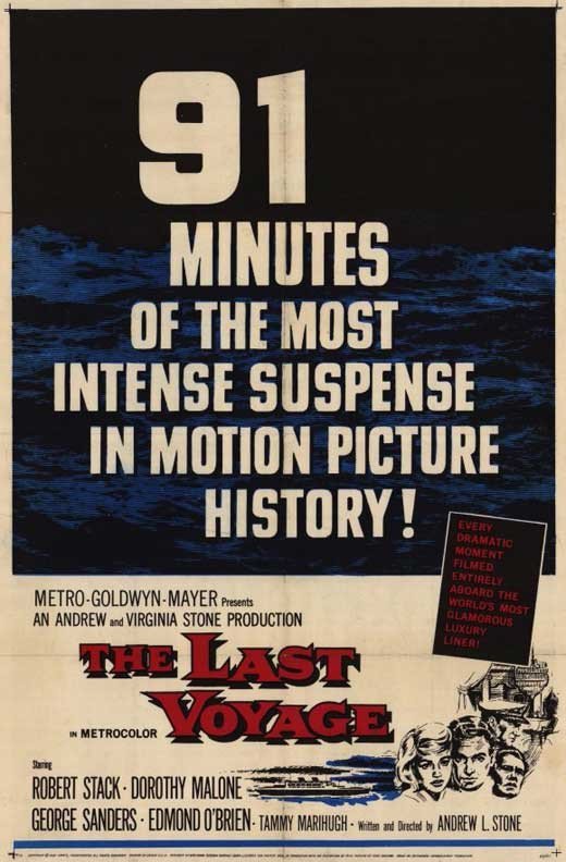 The Last Voyage (1960) - Robert Stack DVD