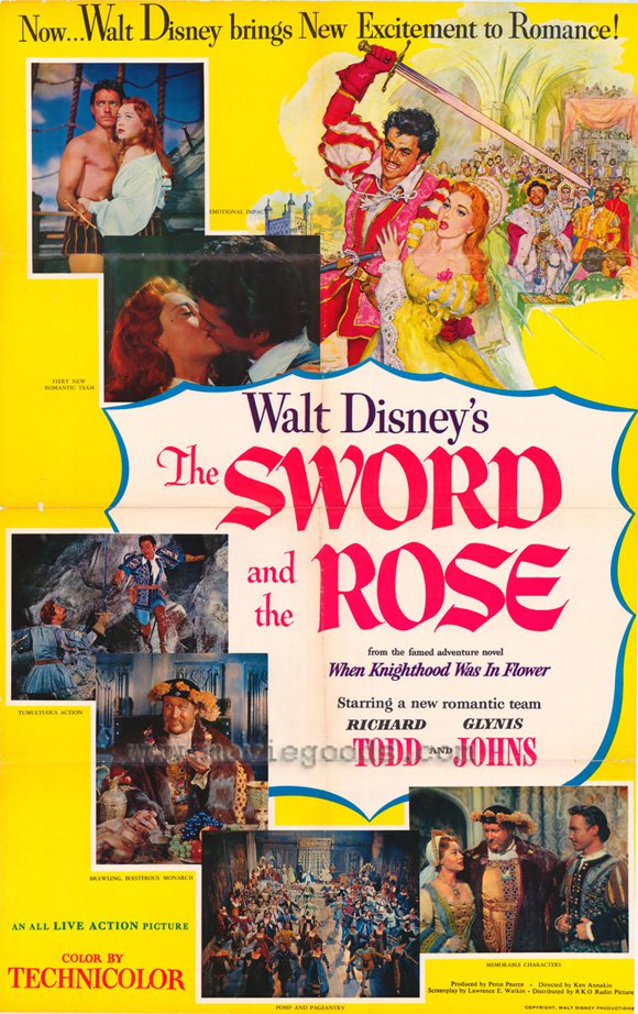 The Sword And The Rose (1953) - Richard Todd DVD