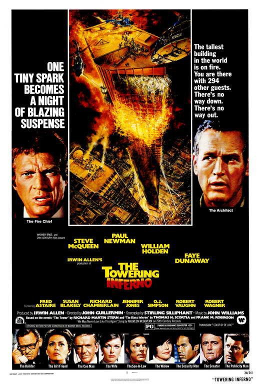 The Towering Inferno (1974) - Steve McQueen DVD