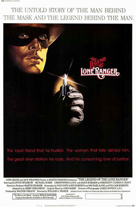 The Legend Of The Lone Ranger (1981) - Christopher Lloyd DVD