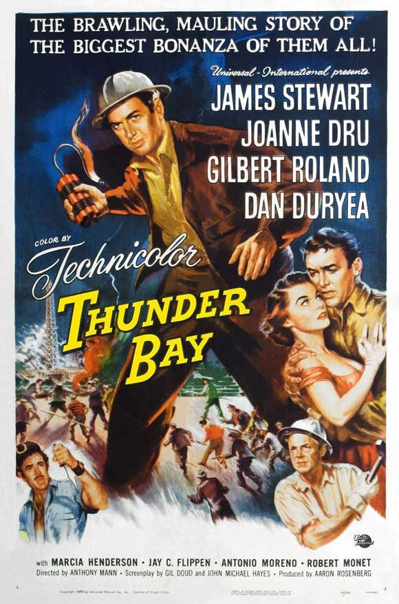 Thunder Bay (1953) - James Stewart DVD